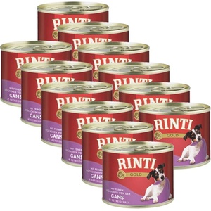 RINTI Консерва RINTI GOLD гъска 12 x 185 г