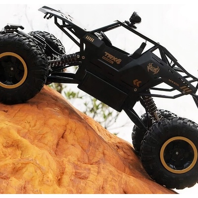Memflow Terénní auto na dálkové ovládání 4x4 s LED osvětlením 1:12