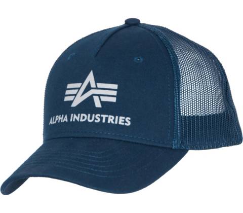 Alpha Industries Baseball Basic Trucker Cap rep. modrá