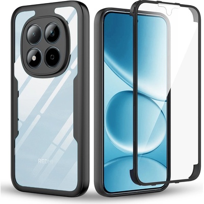 Techsuit Калъф за Xiaomi Redmi Note 15 Pro 4G - ColorVerse 360 Series + протектор - Techsuit - Черен
