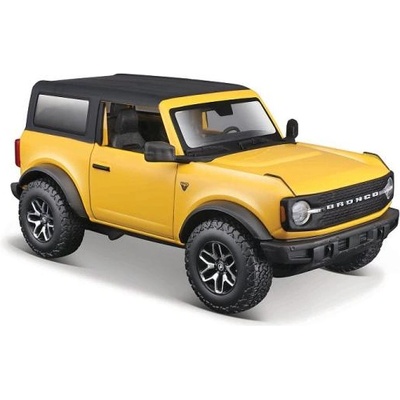Maisto - 2021 Ford Bronco Badlands, жълт, 1: 24