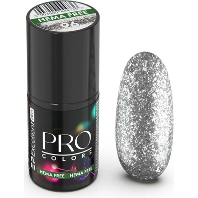 Excellent PRO Gel Lak Pro Colors 96 FULL GLITTER 7 g