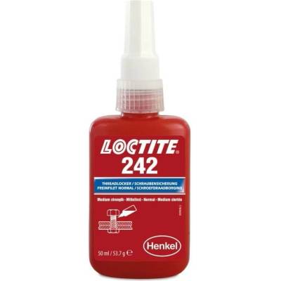 Loctite 242 Středněpevnostní zajišťovač kovových závitů 50 ml
