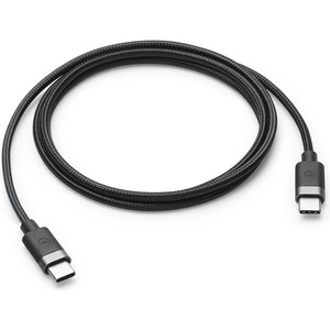 mophie USB-C към USB-C кабел с въжена оплетка за устройства с USB-C порт (100 см) - Mophie USB-C to USB-C Cable (черен) (409903467)
