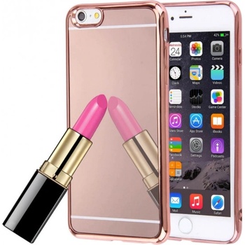 Pouzdro AppleKing zrcadlové ochranné Apple iPhone 6 Plus / 6S Plus růžově zlaté