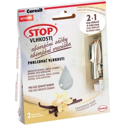 Ceresit Stop Vlhkosti Absorpčné vrecúška 2 x 50 g vanilka