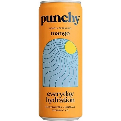 Punchy Limonáda Good Hydration mango 330 ml