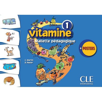 Vitamine 1 Mallette pédagogique 4 posters + 225 flashcards