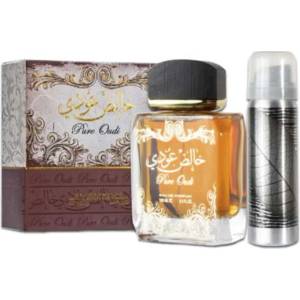 LATTAFA Pure Oudi Gift Set EDP 100 ml + Deodorant 50 ml унисекс