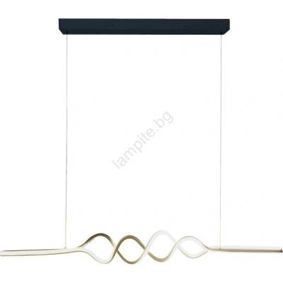 MILAGRO Led Пендел ancona led/36w/230v златист (mi2592)