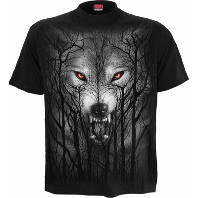 Tričko s vlkem Spiral FOREST WOLF DS146600