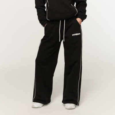 GymBeam Dámské tepláky Varsity Black