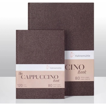 Hahnemühle skicár THE CAPPUCCINO BOOK 120 gsm 40 listov A4