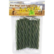 Dog & Cat Soft D&C dentální kříž Fresh kroucený 85 g