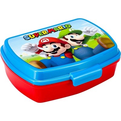 Stor plastový box na desiatu Super Mario 21474