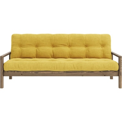 Karup Design Жълт разтегателен диван 205 cm Knob - Karup Design (135106514)