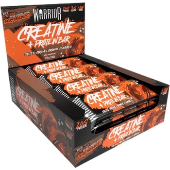 Warrior Creatine Protein Bar [12 x 75 грама] Брауни солен карамел