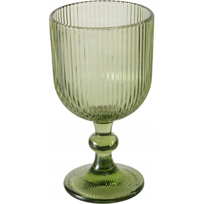 Boltze Sklenice na víno zelená sklo 250 ml
