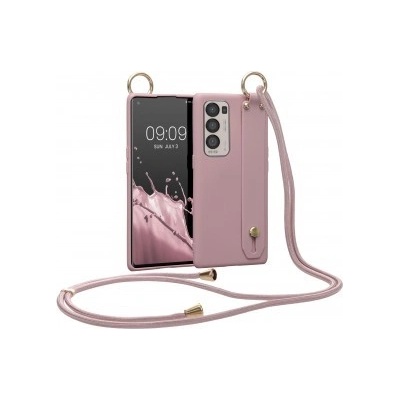 Púzdro kwmobile Oppo Find X3 Neo růžové