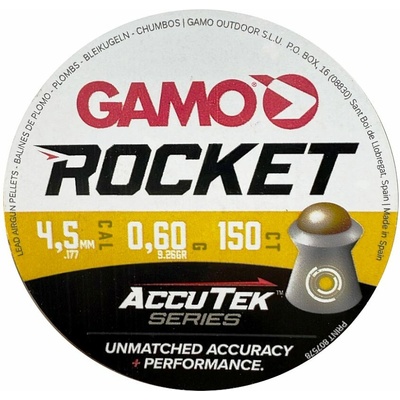 Diabolky Gamo Accutek Rocket 150 ks 4,5 mm – Zboží Dáma