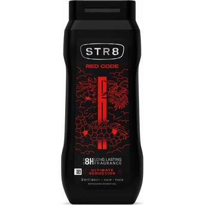 STR8 Red Code sprchový gel 400 ml