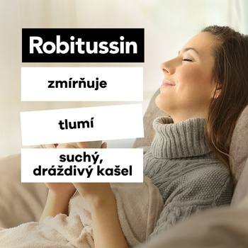 ROBITUSSIN ANTITUSSICUM NA SUCHÝ DRÁŽDIVÝ KAŠEL POR 7,5MG/5ML SIR 100ML