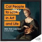 Chronicle Books Cat People to Judge in Art and Life 2026 Wall Calendar | Nicole Tersigni