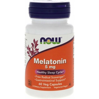 Now Melatonin 5 mg 60 v kapsúl