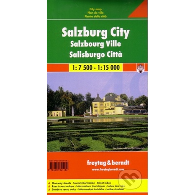 Plán města Salzburg