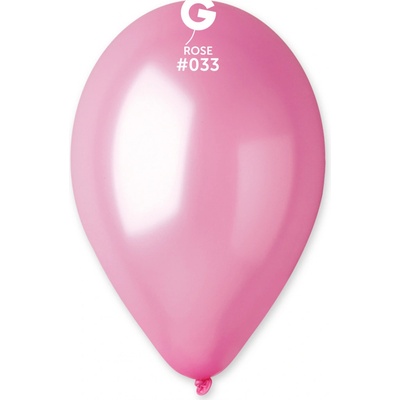 gemar Balónek latexový metalický 26 cm růžový