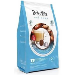  8 бр. кафе капсули Dolce Vita Nocciolone Light съвместими с кафемашини Dolce Gusto