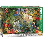EUROGRAPHICS Пъзел Eurographics от 1000 части - Раят на тропическите птици (65006006)