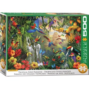 EUROGRAPHICS Пъзел Eurographics от 1000 части - Раят на тропическите птици (65006006)