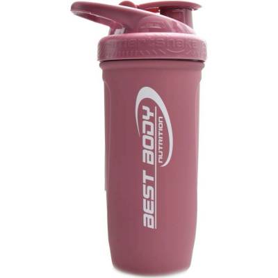 Best Body nutrition Stainless steel shaker design best body - růžový
