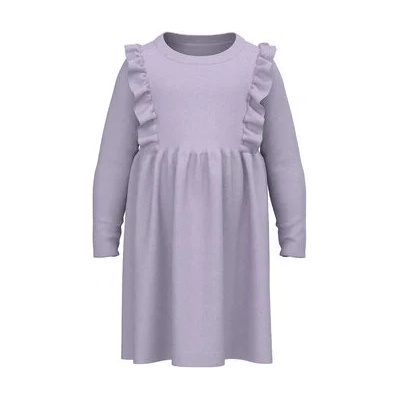 NAME IT Ежедневна рокля 13205674 Виолетов Regular Fit (13205674)