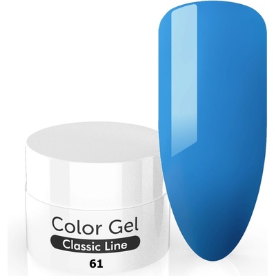X Nails barevný UV gel Classic Line SAPPHIRE BLUE 5 ml