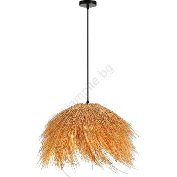 Immax 08272L - Пендел NATURALEZA 1xE27/40W/230V Ø 55 см ратан (IM1362)
