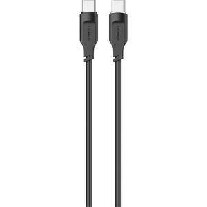 USAMS Кабел USAMS Lithe Series USB-M4 към USB-M5, 1, M1 м, Fast Charging, чер (Usa001206)