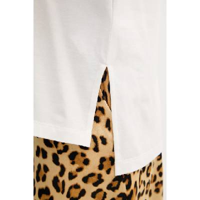 Lola Casademunt тениска дамска от памук с еластан (LS2615017)