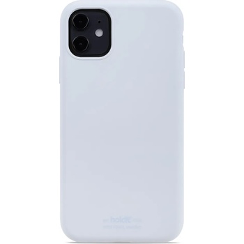 Holdit Калъф Holdit - Silicone, iPhone 11, Mineral Blue (7330985148941)