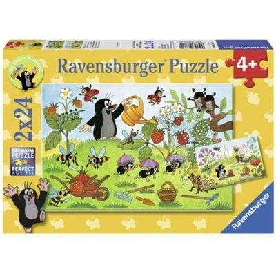 Ravensburger 088614 Krteček na zahrádce 2 x 48 dílků