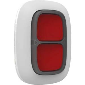 Ajax Systems 38103.79. WH1 DoubleButton Jeweller - безжичен двойно бутон - бял (38103.79.WH1)