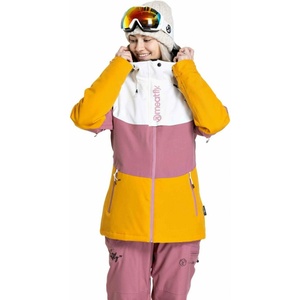 Meatfly дамска SNB & SKI якета Kirsten White / Sunflower Meatfly | Byal | ЖЕНИ | L