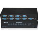 VCOM Сплитер VCom - DD138, VGA/8xVGA, черен (DD138)