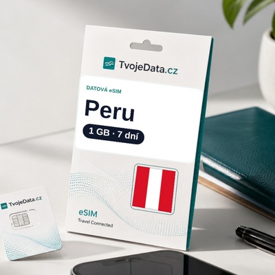 eSIM Peru 1 GB / 7 dní - Peru 8F1303