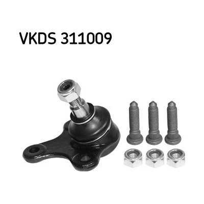 Podpora/kloub SKF VKDS 311009 (VKDS311009)
