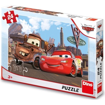 Dino - Puzzle Cars in the city - 1 - 39 piese