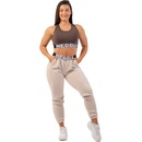 Nebbia tepláky dámske s elastickým pásom iconic 408 cream