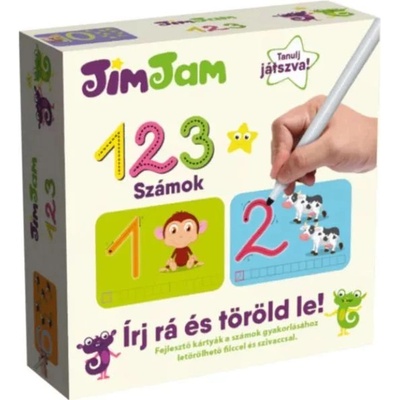 Dohány JimJam: Напиши и изтрий! Числата - образователна програма на унгарски (646-02JJ)
