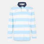 Nike Мъжка блуза с яка Nike Racing 92 Long Sleeve Polo Shirt Mens 2025 2026 - Wht/Pnt/Ob